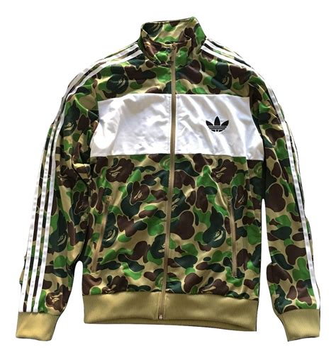 bape x adidas track top fake|authentic bape.